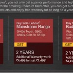 Extended Warranty on Lenovo Laptops